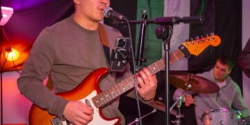 Beech St playing at Pastors venue in Berwick Me