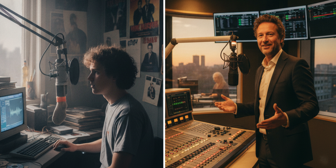 Wie is Mattie Valk en hoe bouwde hij zijn radiocarrière op