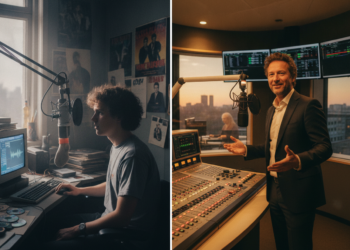 Wie is Mattie Valk en hoe bouwde hij zijn radiocarrière op